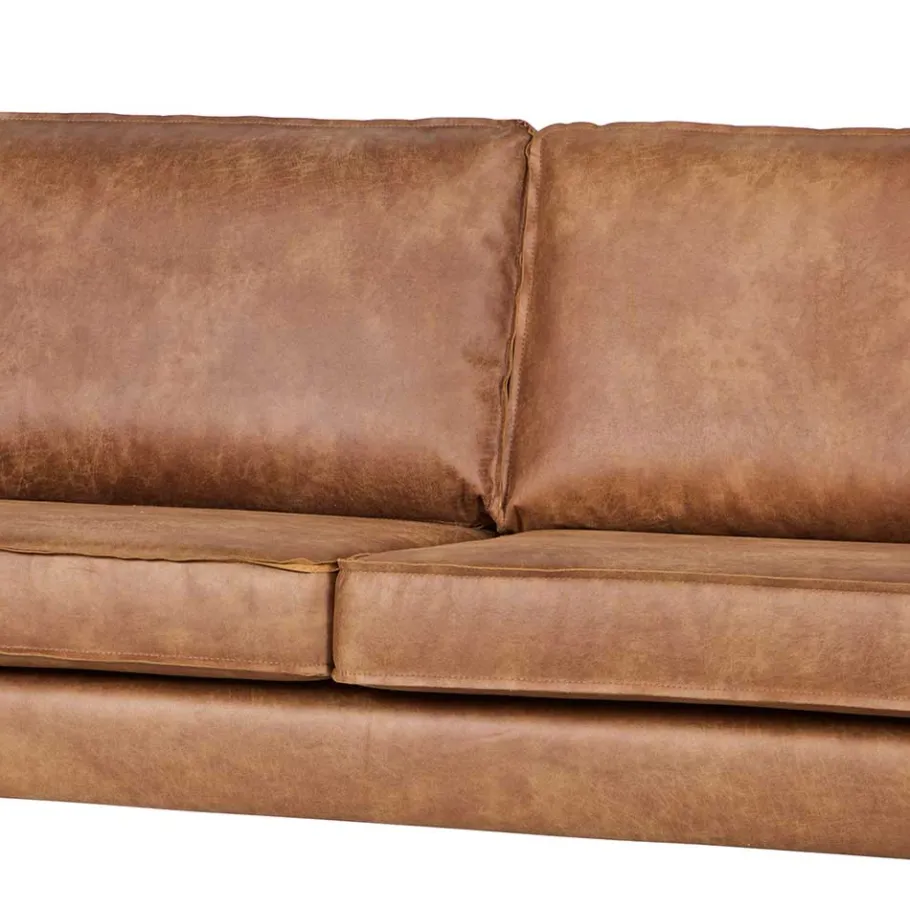 Clearance Wohnen Loungecouch Adira in Cognac Braun
