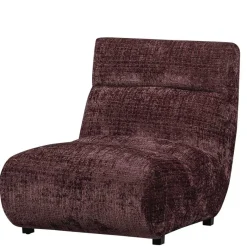 Hot Wohnen Loungesessel in Violett Chenille - Kavos