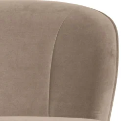 Sale Wohnen Loungestuhl aus Samt in Khaki - Griffina