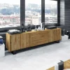 New Wohnen Lowboard Manzey aus Wildeiche massiv geölt