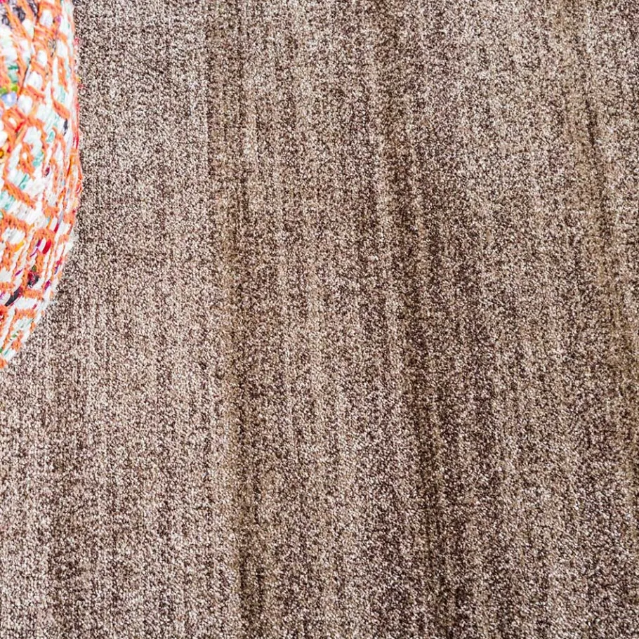 New Wohnen Läufer Teppich in Hellbraun - Halling