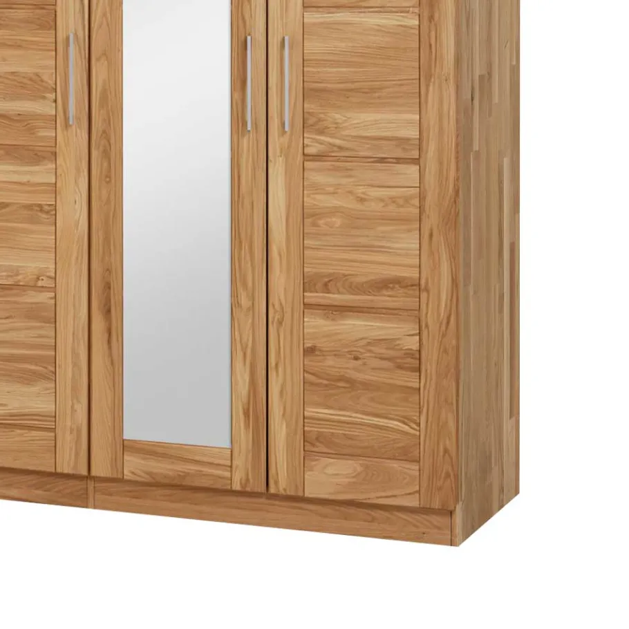 Best Wohnen Massiv Holzschrank Cranos aus Wildeiche