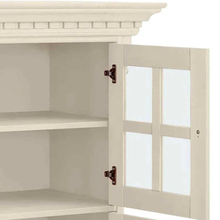 Best Wohnen Massive Schränke & Regale in Creme - Rospus (fünfteilig)