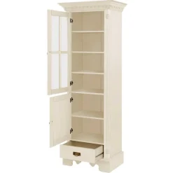 Best Wohnen Massive Schränke & Regale in Creme - Rospus (fünfteilig)