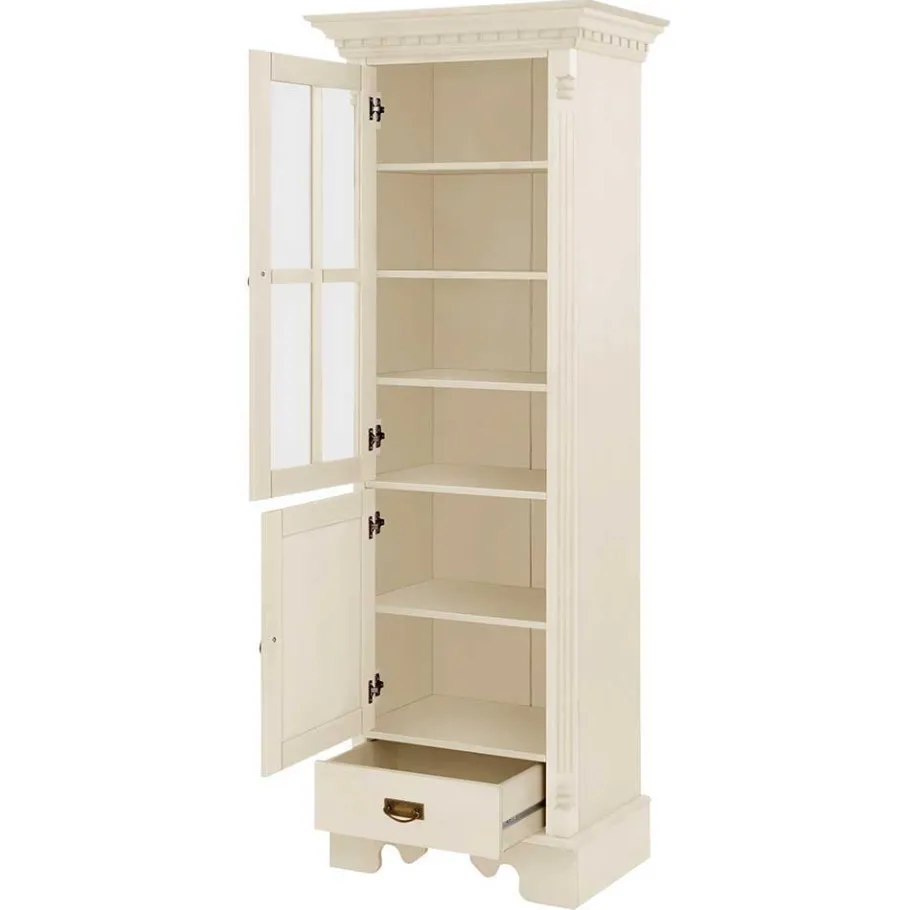 Best Wohnen Massive Schränke & Regale in Creme - Rospus (fünfteilig)