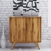 Hot Wohnen Massive Türen-Kommode im Mid Century Stil - Hardus