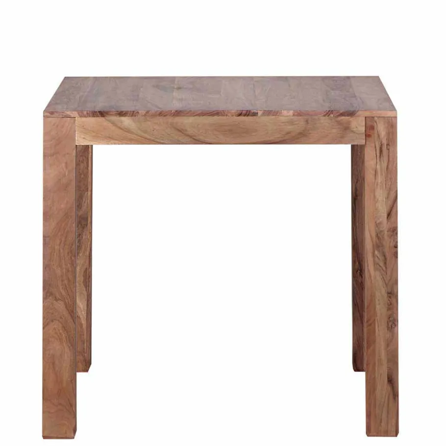 Best Wohnen Massiver Holztisch für Esszimmer & Küche Vislan Akazie naturbelassen