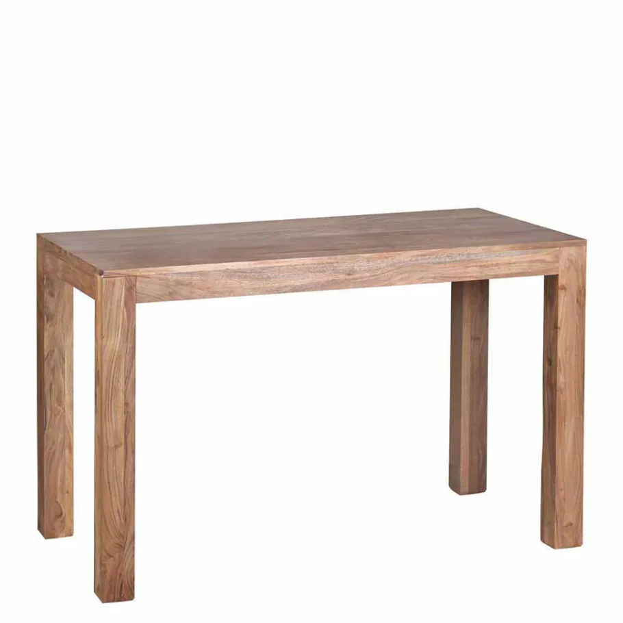 Best Wohnen Massiver Holztisch für Esszimmer & Küche Vislan Akazie naturbelassen