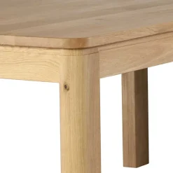 Discount Wohnen Massiver Wildeiche Holztisch fürs Esszimmer - Acmida