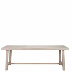 Online Wohnen Massivholz Designer Tisch in White Wash - Dioca