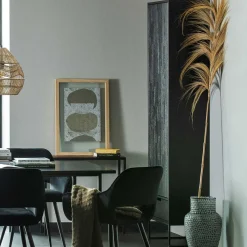Discount Wohnen Massivholz Schrank in Schwarz - Almery