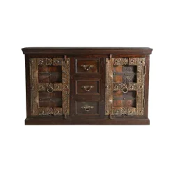 Discount Wohnen Massivholz Sideboard Solapura aus Teak