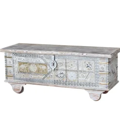 Online Wohnen Massivholz Truhe im Orient Style - Varrion