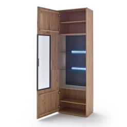 Discount Wohnen Massivholz Wohnwand Möbel Set - Assela (dreiteilig)
