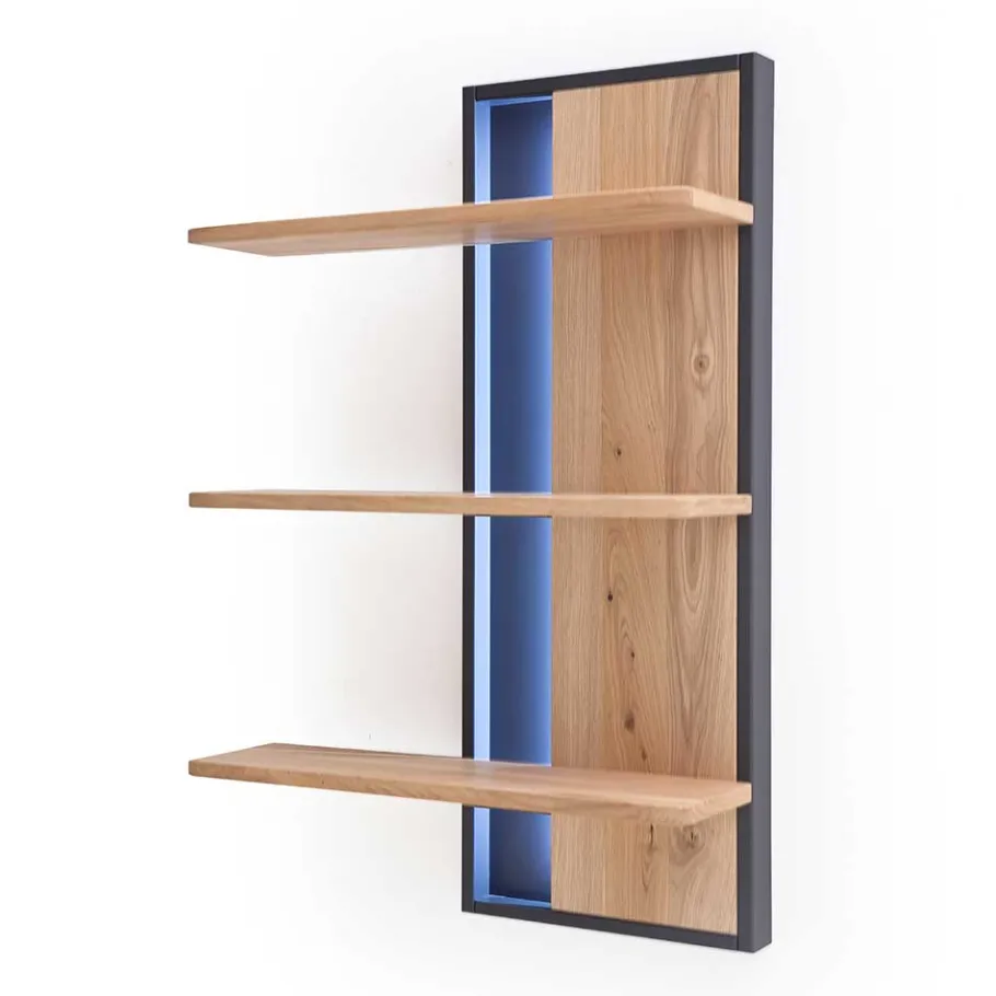 Discount Wohnen Massivholz Wohnwand Möbel Set - Assela (dreiteilig)