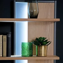 Discount Wohnen Massivholz Wohnwand Möbel Set - Assela (dreiteilig)