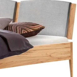 Discount Wohnen Massivholzbett aus geölter Wildbuche - Greogia