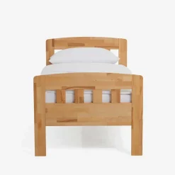Outlet Wohnen Massivholzbett Greeno mit Kopf- und Fußteil