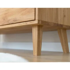 Sale Wohnen Massivholz-Kleiderschrank mit zwei Schubladen - Fabijola