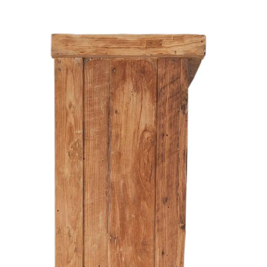 Best Wohnen Massivholzregal Ragista aus Teak Recyclingholz