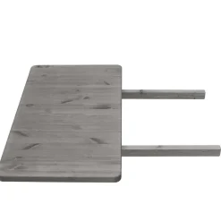 Discount Wohnen Massivholztisch in Grau & Kiefer Lauge - Eshelas