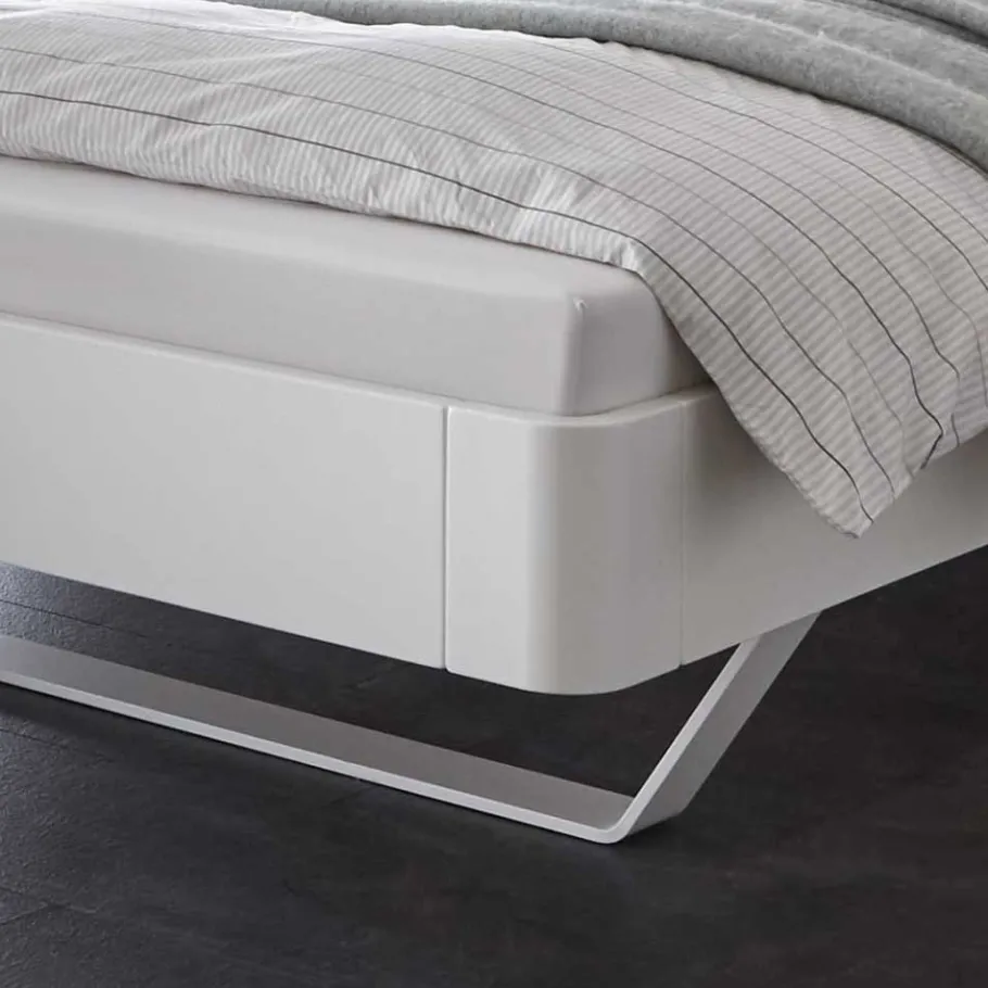 Sale Wohnen Material Mix Designbett mit Kufen - Chien