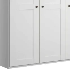 Outlet Wohnen Möbel Schlafzimmereinrichtung in Weiß - Flinn (vierteilig)
