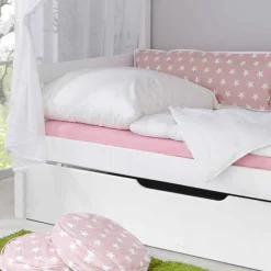 Clearance Wohnen Mädchen Himmelbett Sionara mit Ausziehbett