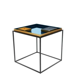 Outlet Wohnen Mehrfarbiger Beistelltisch in 45x50x45 cm - Maximo