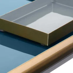Outlet Wohnen Mehrfarbiger Beistelltisch in 45x50x45 cm - Maximo