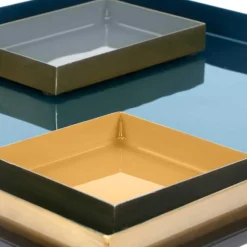 Outlet Wohnen Mehrfarbiger Beistelltisch in 45x50x45 cm - Maximo