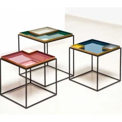 Outlet Wohnen Mehrfarbiger Beistelltisch in 45x50x45 cm - Maximo