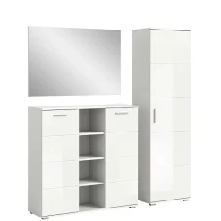 Discount Wohnen Mehrteilige Flurmöbel in modernem Design - Rugova (dreiteilig)