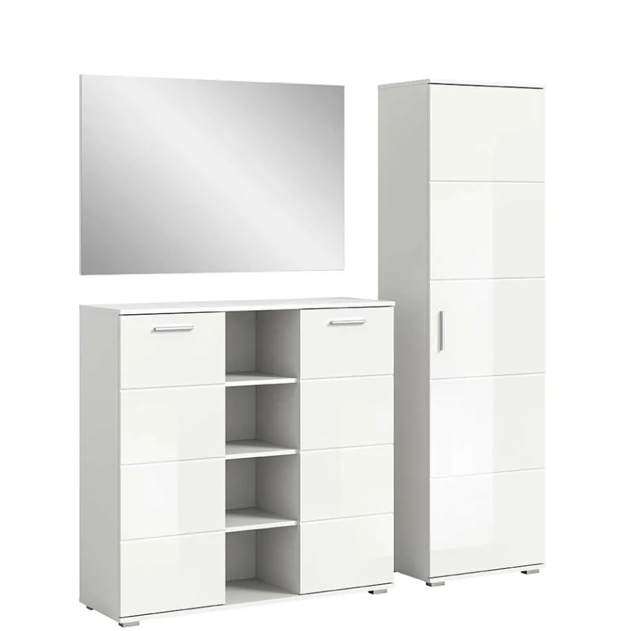 Discount Wohnen Mehrteilige Flurmöbel in modernem Design - Rugova (dreiteilig)