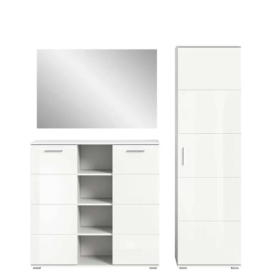 Discount Wohnen Mehrteilige Flurmöbel in modernem Design - Rugova (dreiteilig)