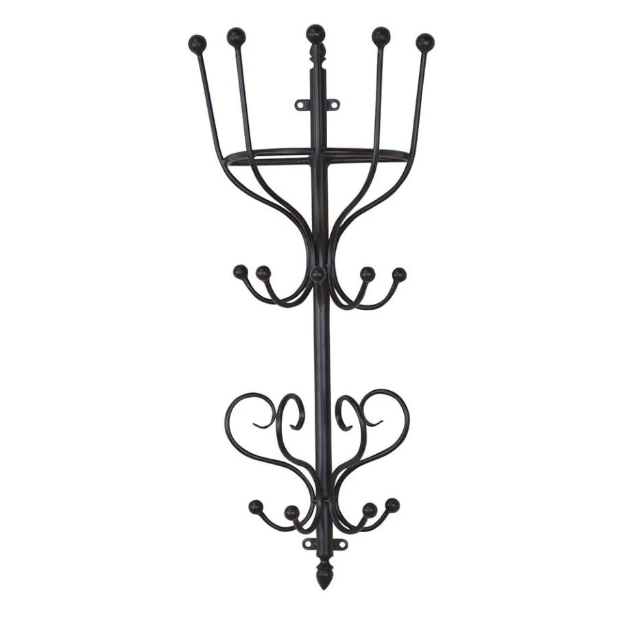 Best Wohnen Metall Garderobe Etienna in Schwarz