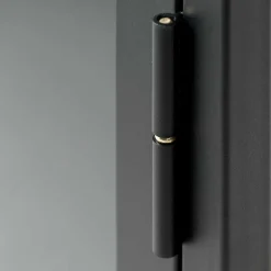 Best Wohnen Metall Lowboard Vitrine in Schwarz - Feliz