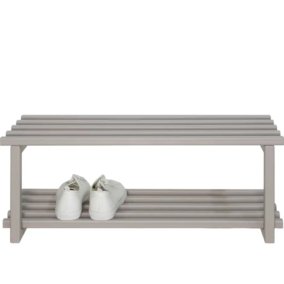 Online Wohnen Metall Schuhregal in Taupe - Verinaros