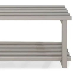Online Wohnen Metall Schuhregal in Taupe - Verinaros