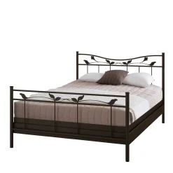 Sale Wohnen Metallbett Briotova in Braun