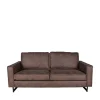 Best Wohnen Microfaser 2er Sofa in kantigem Design - Onjamy