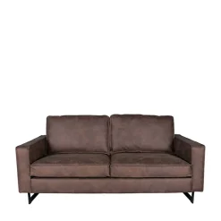Best Wohnen Microfaser 2er Sofa in kantigem Design - Onjamy