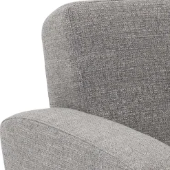 Clearance Wohnen Microfaser Schlafcouch in Grau und Buche - Durencas