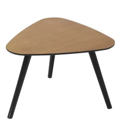 Outlet Wohnen Mid Century Beistelltisch mit dreieckiger Tischplatte - Beaching