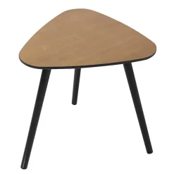Outlet Wohnen Mid Century Beistelltisch mit dreieckiger Tischplatte - Beaching