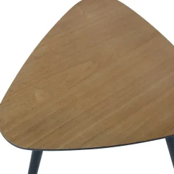 Outlet Wohnen Mid Century Beistelltisch mit dreieckiger Tischplatte - Beaching