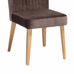 New Wohnen Mid Century Stuhl Cary mit Polsterung (2er Set)