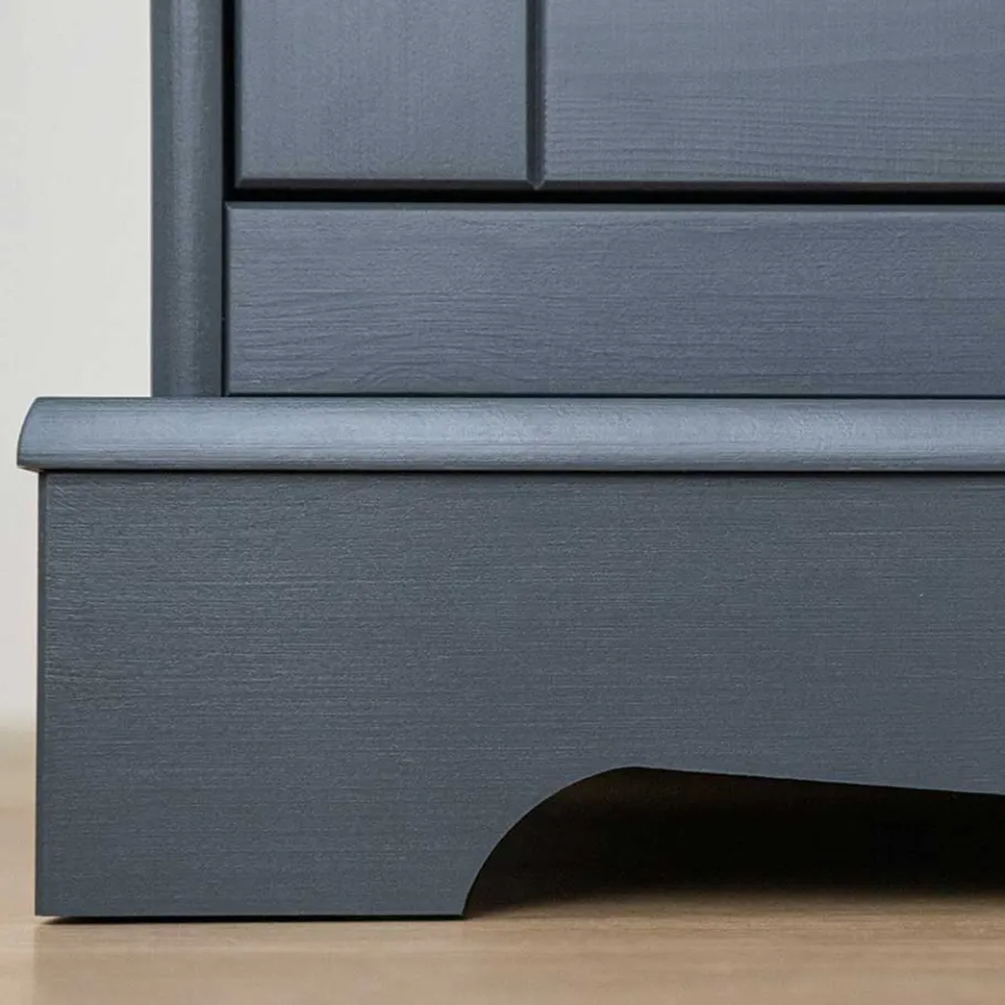 Wohnen Modern Country Anrichte in Grau & Kiefer - Eromsia
