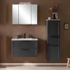 Best Wohnen Modern Country Badeinrichtung Set - Novelya (dreiteilig)