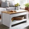 Discount Wohnen Modern Country Couchtisch mit Staufach - Intora